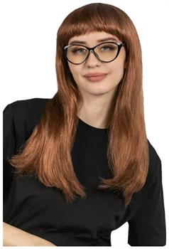 Villainess Adult Auburn Costume Wig