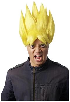 Anime Warrior Adult Yellow Costume Wig
