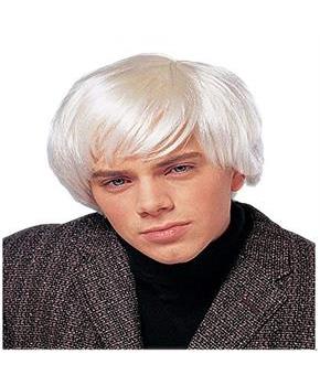 Artist Men's Costume Wig - Platinum