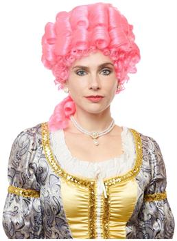 Marie Antoinette Pink Adult Costume Wig