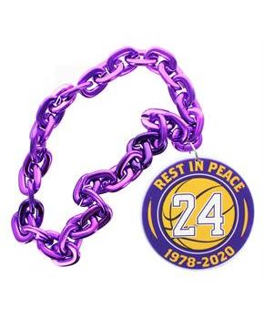 Kobe Bryant #24 RIP Commemorative NBA FanChain 3D Foam Magnet