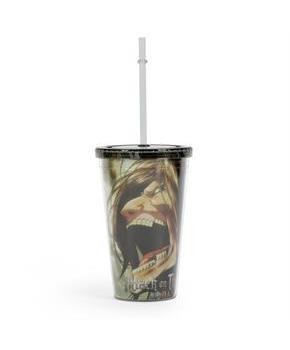 Attack On Titan  Screaming 16oz Travel Cup