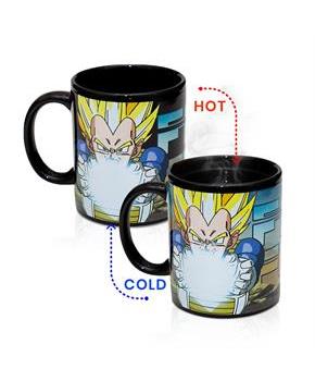 Dragon Ball Z Vegeta Heat Reveal 14oz Mug