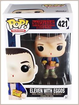 Stranger Things POP Vinyl Figure: Eleven w/ Eggos