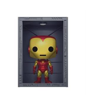 Marvel Exclusive Funko POP Deluxe | Hall of Armor Iron Man Model 4