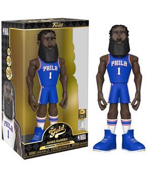 Philadelphia 76ers NBA Funko Gold 12 Inch Vinyl Figure | James Harden Chase