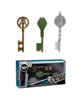 Keys: Ready Player One- 3PK- Green, Clear, Copper