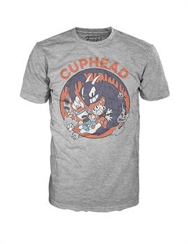 Cuphead Pop! Tees "Cuphead & Mugman vs The Devil" Men&#39;s T-Shirt