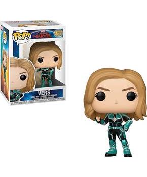 Marvel Captain Marvel Funko POP Vinyl Figure | Vers Unmasked