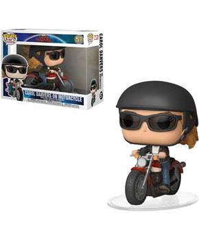 Marvel Captain Marvel Funko POP Rides Vinyl Figure | Carol Danvers on Motorcycle
