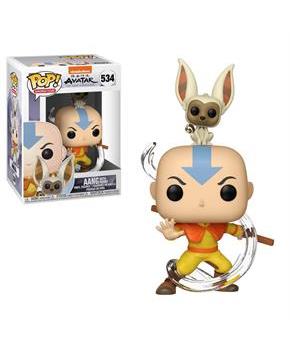 Avatar The Last Airbender Funko POP Vinyl Figure - Aang w/ Momo