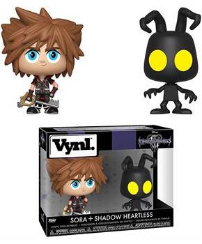 Kingdom Hearts 3 Funko VYNL Figure Set | Sora & Shadow Heartless