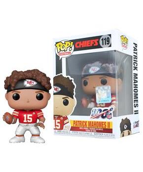 Funko POP! NFL Vinyl Figure Kansas City Chiefs Patrick Mahomes II | 3.75 Inches