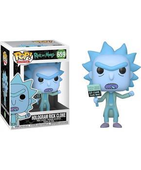 Rick and Morty Funko POP Vinyl Figure | Hologram Rick Clone