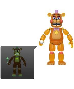 Five Nights at Freddys 4 Inch Action Figure | Rockstar Freddy