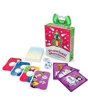 Elf Snowball Showdown Family Card Game | For 3-6 Players