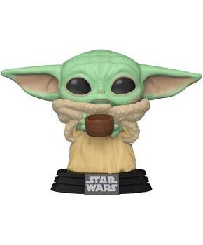 Star Wars The Mandalorian Funko POP Vinyl Figure | The Child w/ Cup