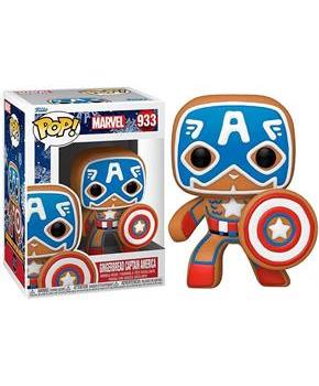 Marvel Funko Holiday POP Vinyl Figure | Gingerbread Captain America