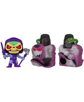 Masters of the Universe Funko POP Town Vinyl Figure | Snake Mountain w/ Skeletor