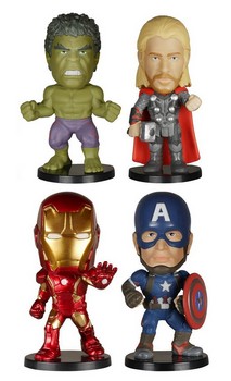 Marvel's Avengers Age of Ultron Mini Wacky Wobbler 4-Pack