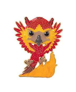 Harry Potter Funko POP Pin Large Enamel Pin | Fawkes