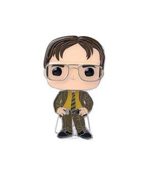 The Office 3 Inch Funko POP Pin | Dwight Shrute
