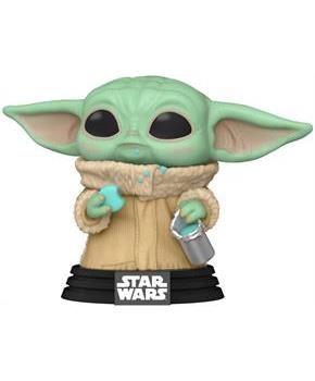 Star Wars Mandalorian Funko POP Vinyl Figure | Grogu with Cookie
