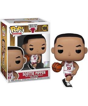 Chicago Bulls NBA Funko POP Vinyl Figure | Scottie Pippen (Home)