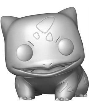 Pokemon Funko POP Vinyl Figure | Bulbasaur (Silver Metallic)