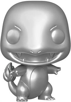 Pokemon Funko POP Vinyl Figure | Charmander (Silver Metallic)