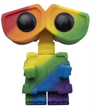 Disney Funko POP Vinyl Figure | Rainbow Pride Wall-E