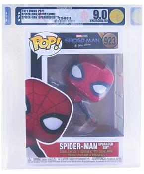Marvel Spiderman No Way Home Funko POP | Spiderman Upgrade Suit | Rated AFA 9.0