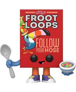 Kelloggs Funko POP Vinyl Figure | Froot Loops Cereal Box