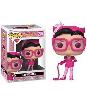 DC Comics Funko POP Vinyl Figure | Breast Cancer Awareness Bombshell Catwoman