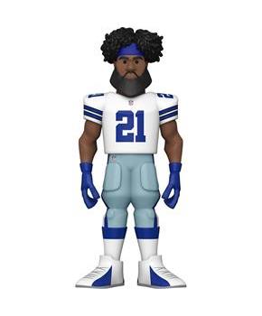 Dallas Cowboys NFL Funko Gold 5 Inch Vinyl Figure | Ezekiel Elliott