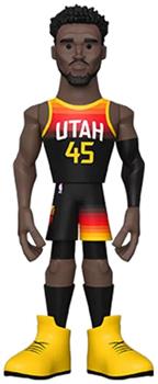 Utah Jazz NBA Funko Gold 5 Inch Vinyl Figure | Donovan Mitchell CHASE
