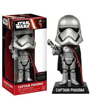 Star Wars The Force Awakens Wacky Wobbler 7" Bobble Head Captain Phasma