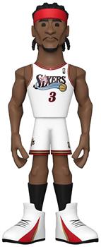 Philadelphia 76ers NBA Funko Gold 5 Inch Vinyl Figure | Allen Iverson