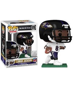 Baltimore Ravens NFL Funko POP | Lamar Jackson (Away Jersey)