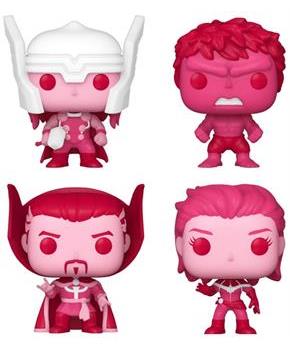 Marvel Pocket POP Valentines 4 Piece Box Set