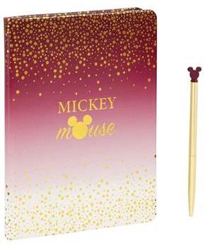 Funko Disney Mickey Mouse Notebook & Berry Glitter Pen