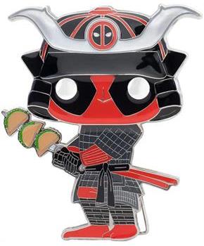Marvel Deadpool 3 Inch Funko POP Pin | Taco Deadpool