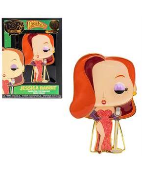 Who Framed Roger Rabbit 3 Inch Funko POP Pin | Jessica Rabbit