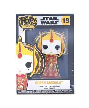 Star Wars 3 Inch Funko POP Pin | Queen Amidala
