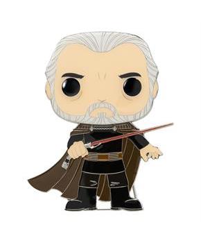 Star Wars 3 inch Funko POP Pin | Count Dooku