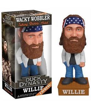 Duck Dynasty Talking Wacky Wobbler Figure: Willie