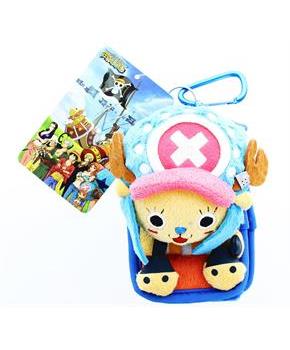 One Piece Plush Phone Case Chopper (Kyun Version, Open Mouth)