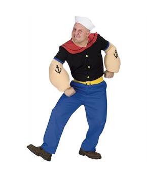Popeye Costume Adult Standard