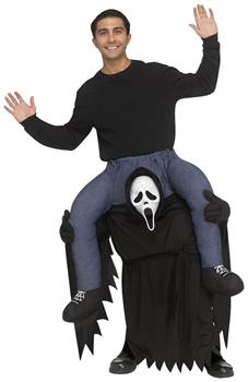Scream Carry Me Ghost Face Adult Costume | One Size Fits Most