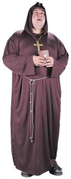 Monk Adult Plus Costume